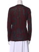 Proenza Schouler Printed Crew Neck Top