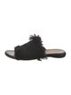 Proenza Schouler Fringe Trim Accent Slides