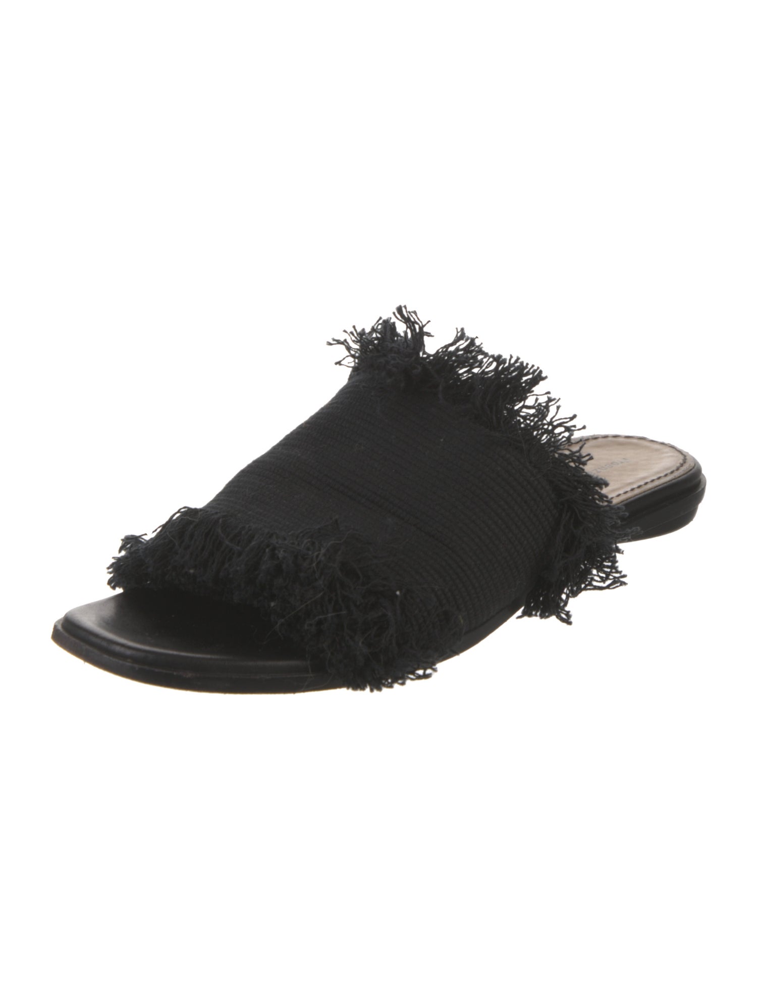 Proenza Schouler Fringe Trim Accent Slides