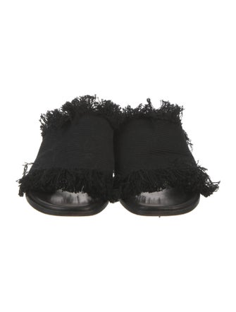 Proenza Schouler Fringe Trim Accent Slides