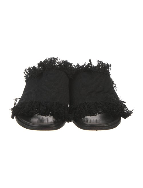 Proenza Schouler Fringe Trim Accent Slides