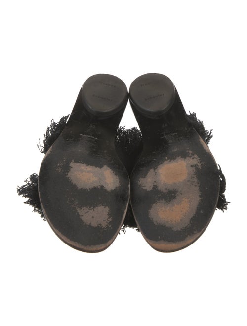Proenza Schouler Fringe Trim Accent Slides