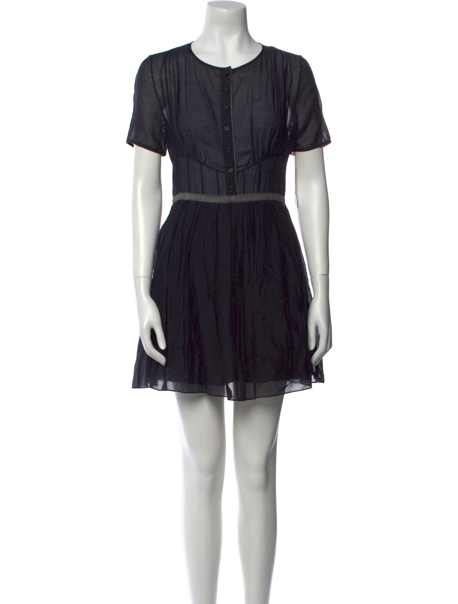 Proenza Schouler Crew Neck Mini Dress