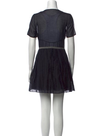 Proenza Schouler Crew Neck Mini Dress