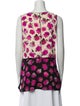Proenza Schouler Silk Floral Print Blouse