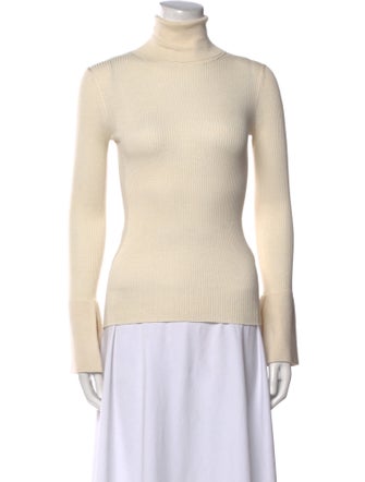 Proenza Schouler Silk Turtleneck Top