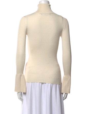Proenza Schouler Silk Turtleneck Top
