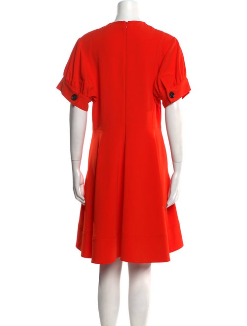 Proenza Schouler Tie Neck Knee-Length Dress