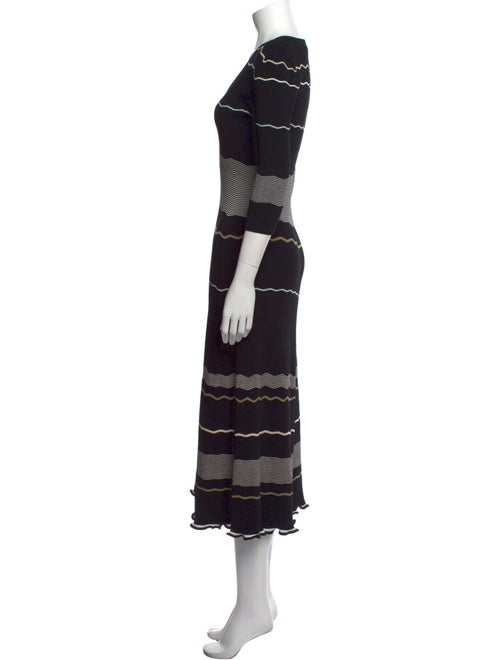 Proenza Schouler Striped Long Dress