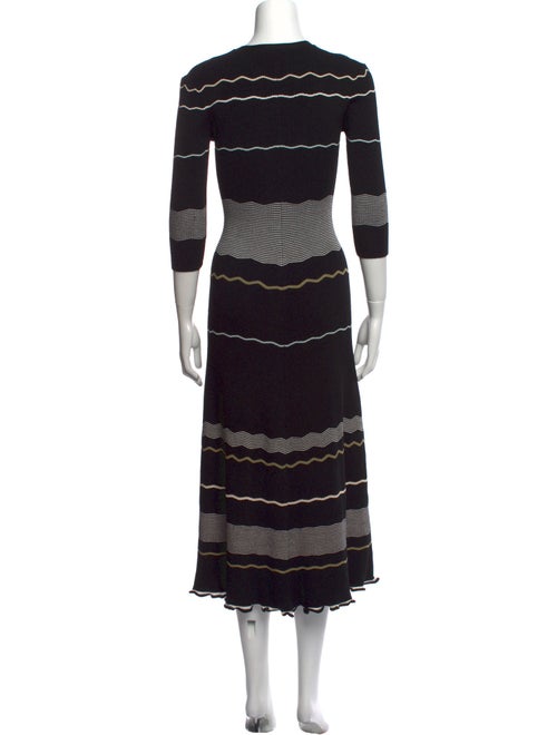 Proenza Schouler Striped Long Dress