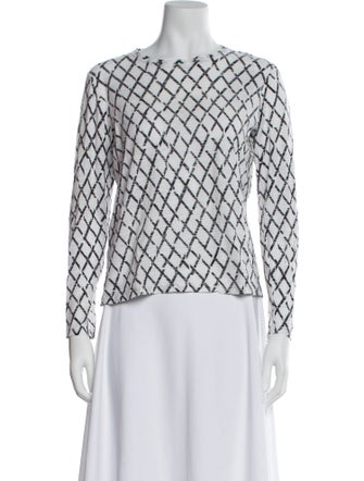 Proenza Schouler Printed Crew Neck Sweatshirt