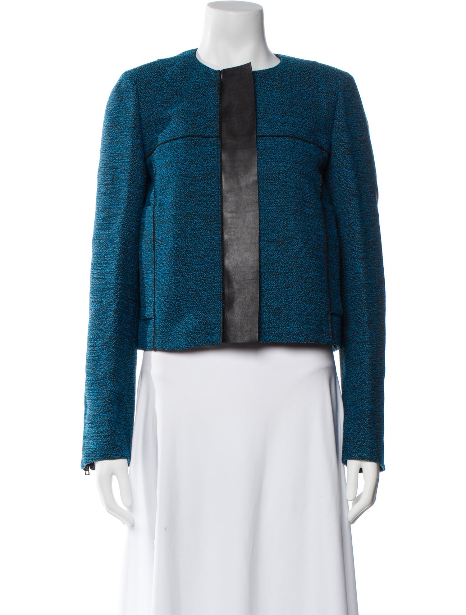 Proenza Schouler Tweed Pattern Evening Jacket