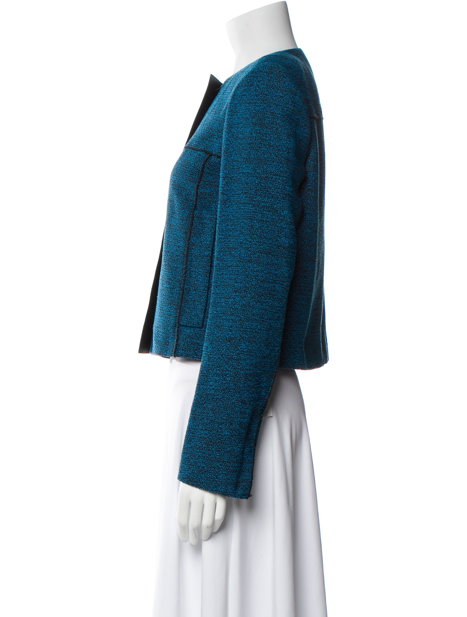 Proenza Schouler Tweed Pattern Evening Jacket