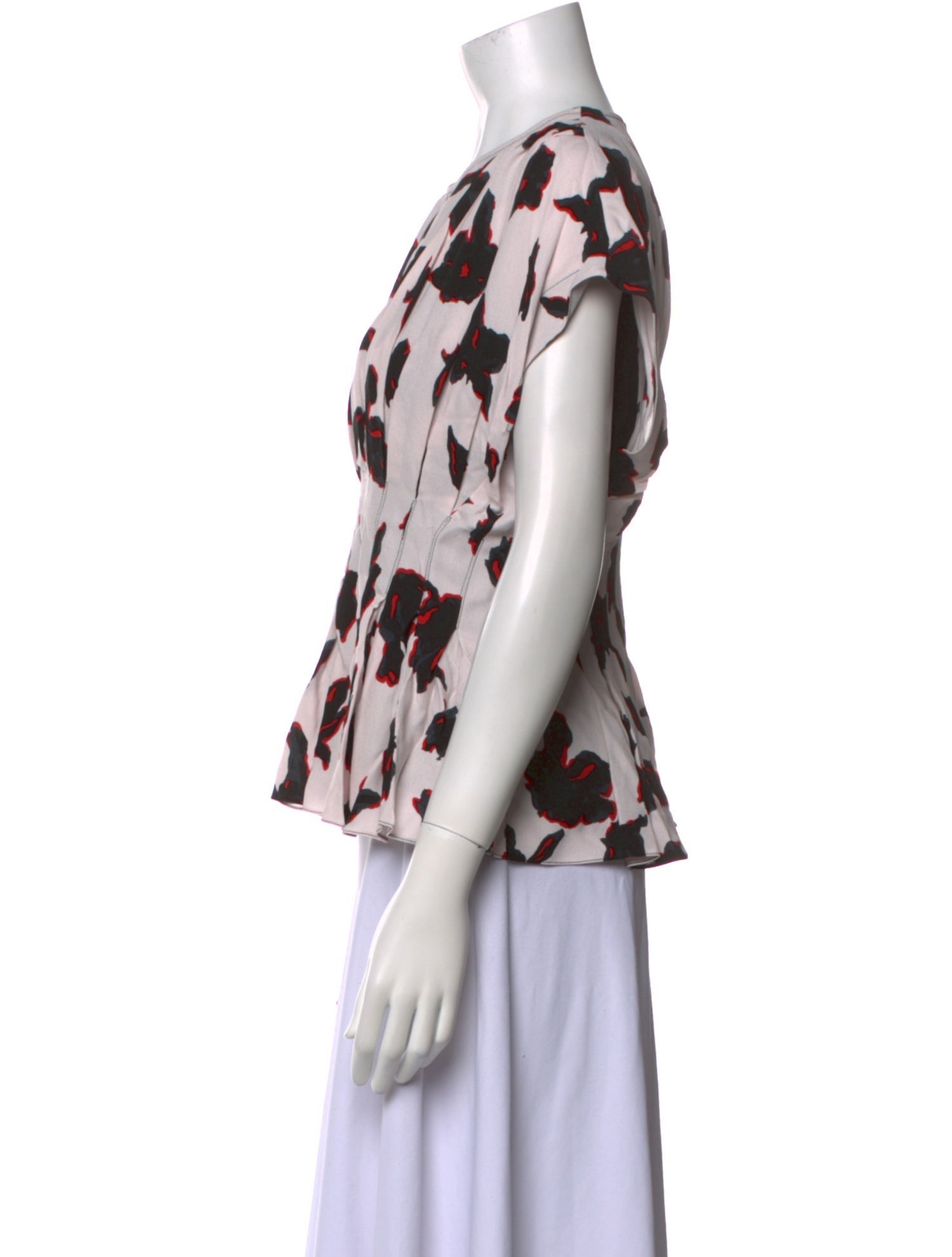 Proenza Schouler Printed Crew Neck T-Shirt