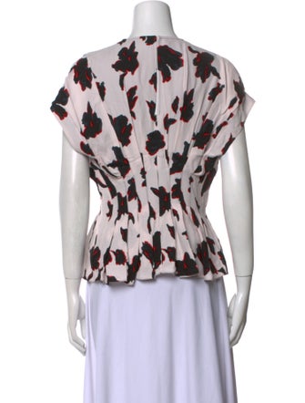 Proenza Schouler Printed Crew Neck T-Shirt