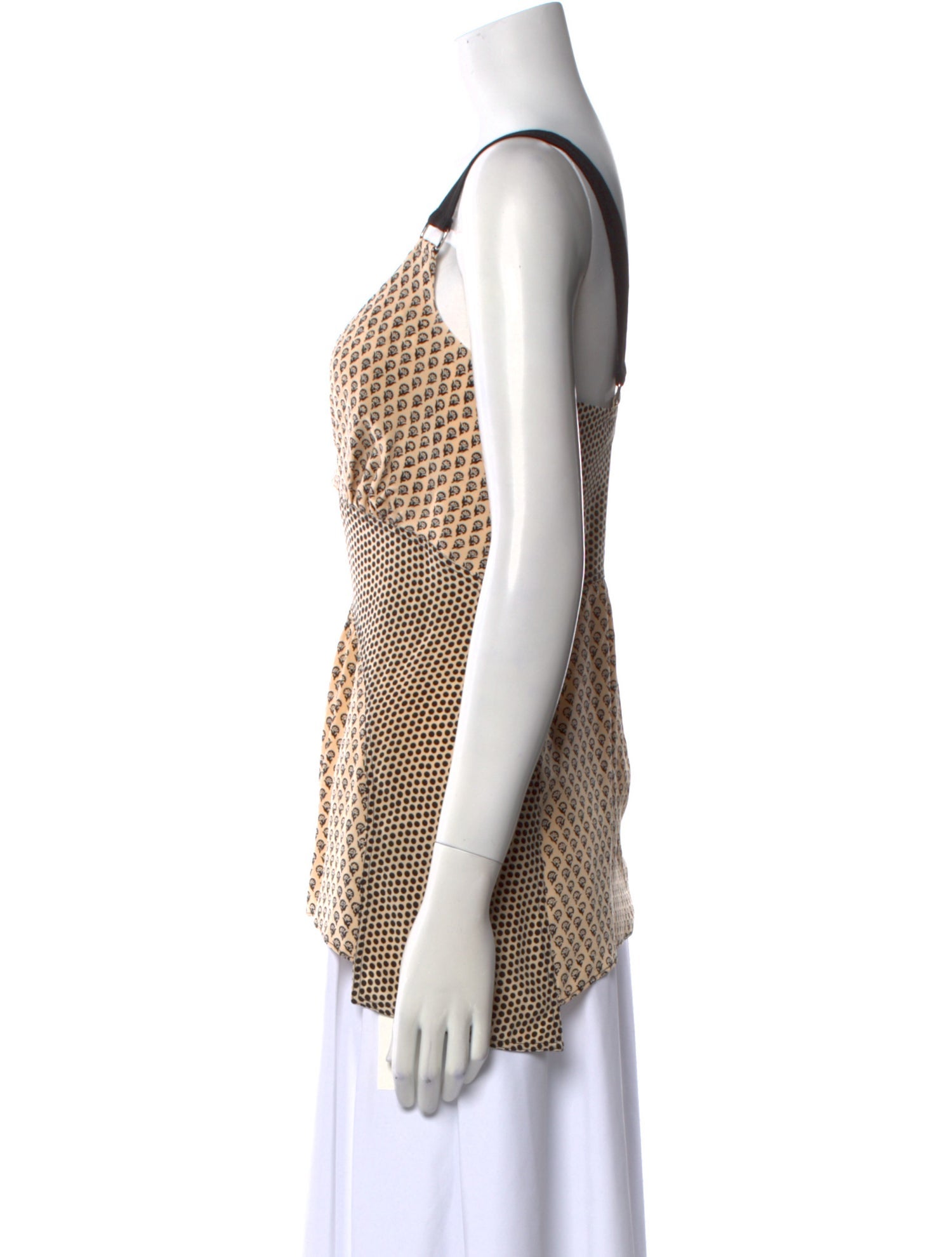 Proenza Schouler Silk Printed Top