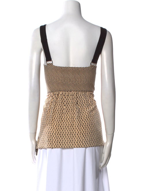 Proenza Schouler Silk Printed Top