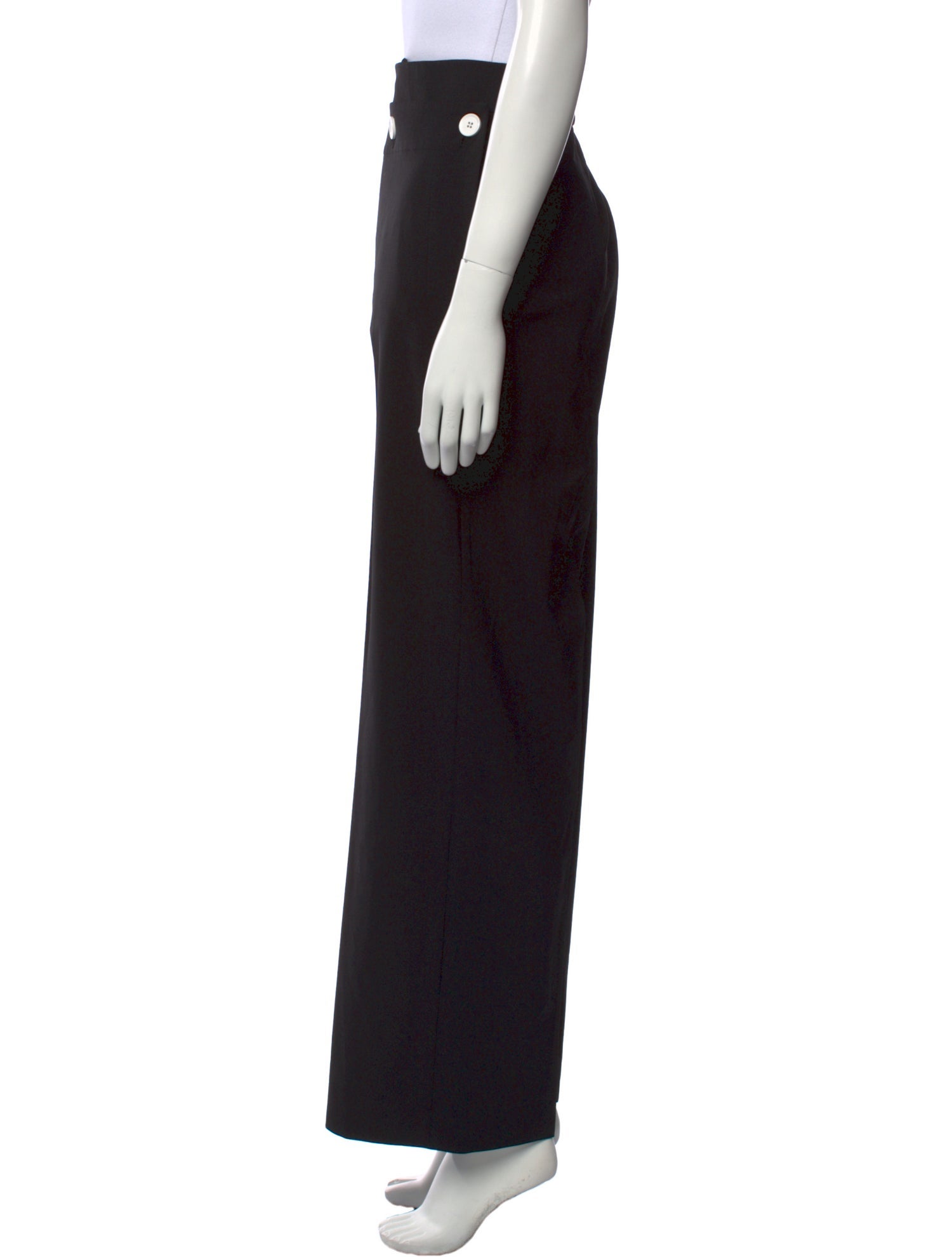 Proenza Schouler Virgin Wool Wide Leg Pants