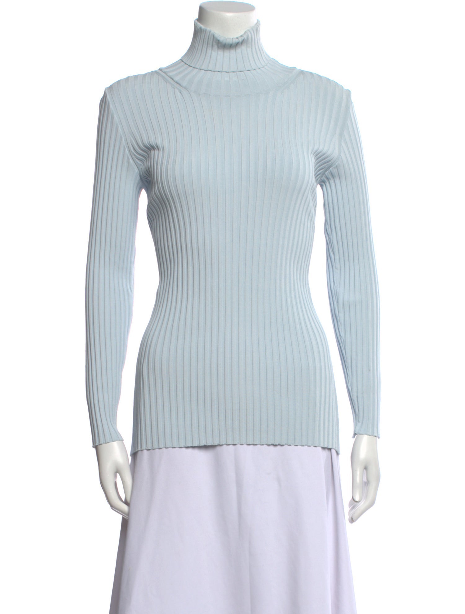 Proenza Schouler Striped Turtleneck Top