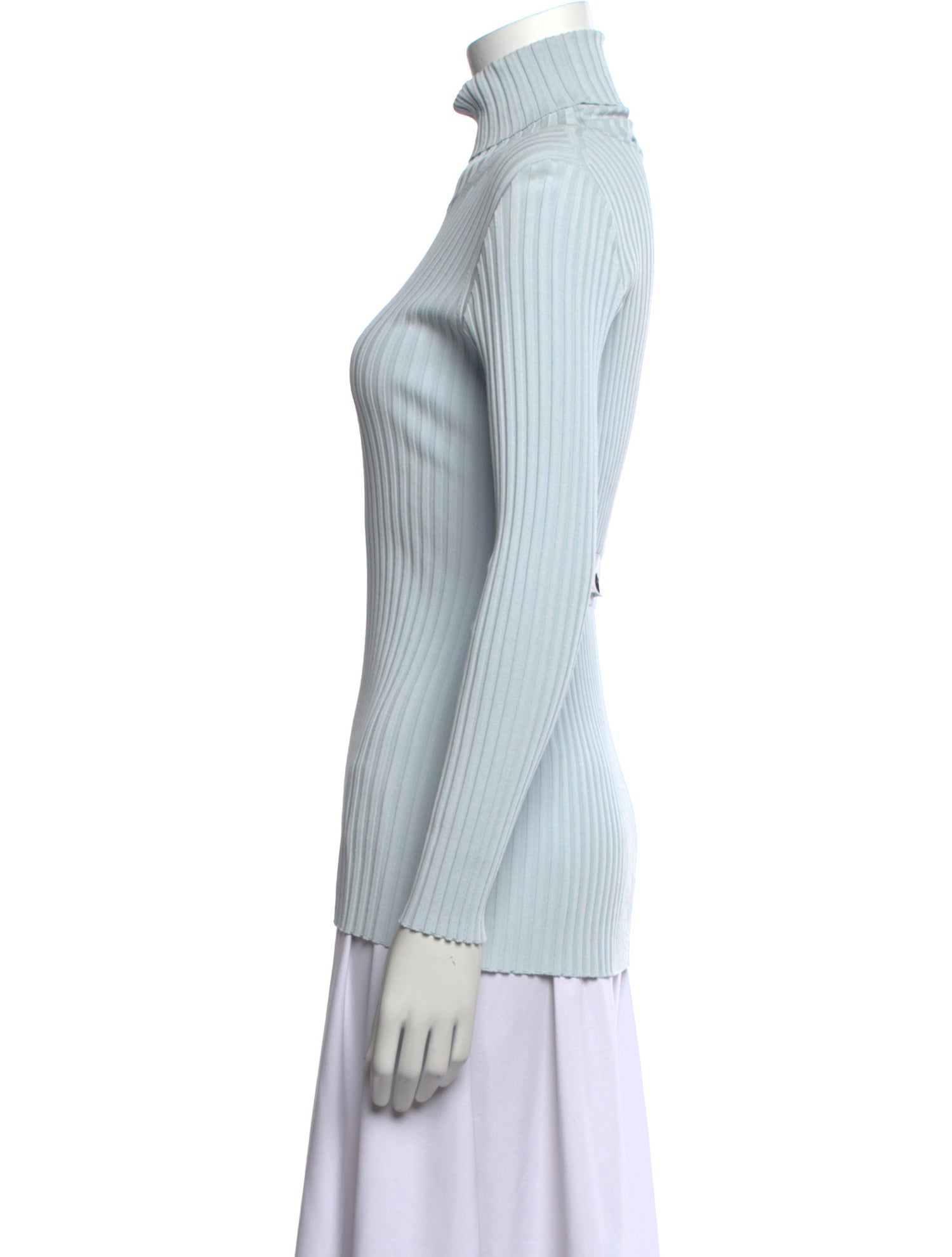 Proenza Schouler Striped Turtleneck Top