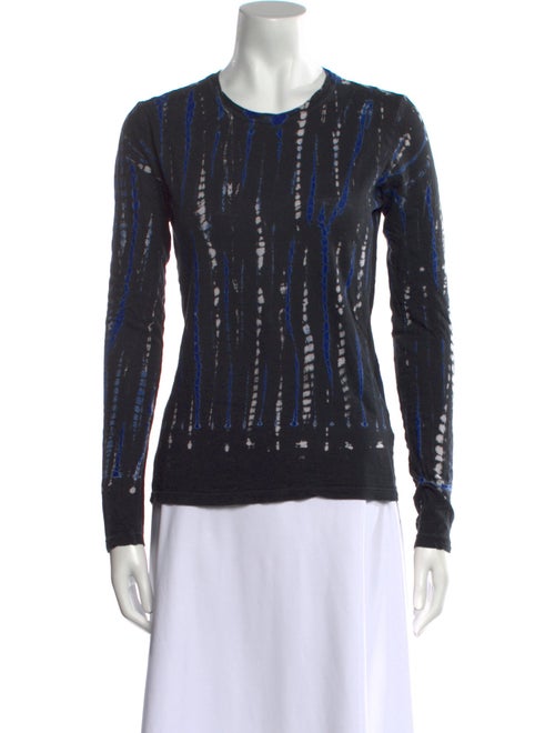 Proenza Schouler Striped Crew Neck Top