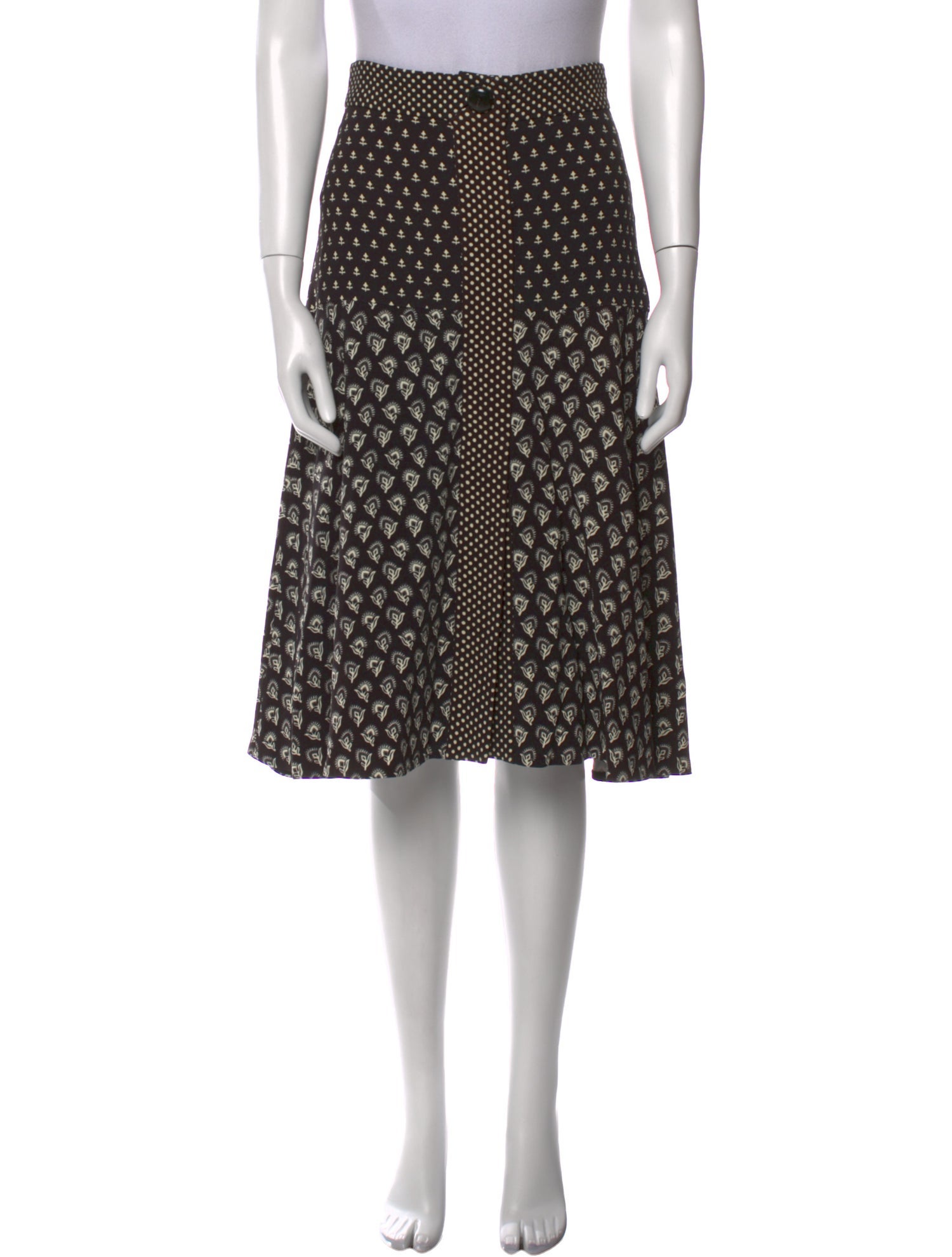 Proenza Schouler Printed Knee-Length Skirt