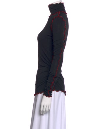 Proenza Schouler Turtleneck Long Sleeve Sweatshirt