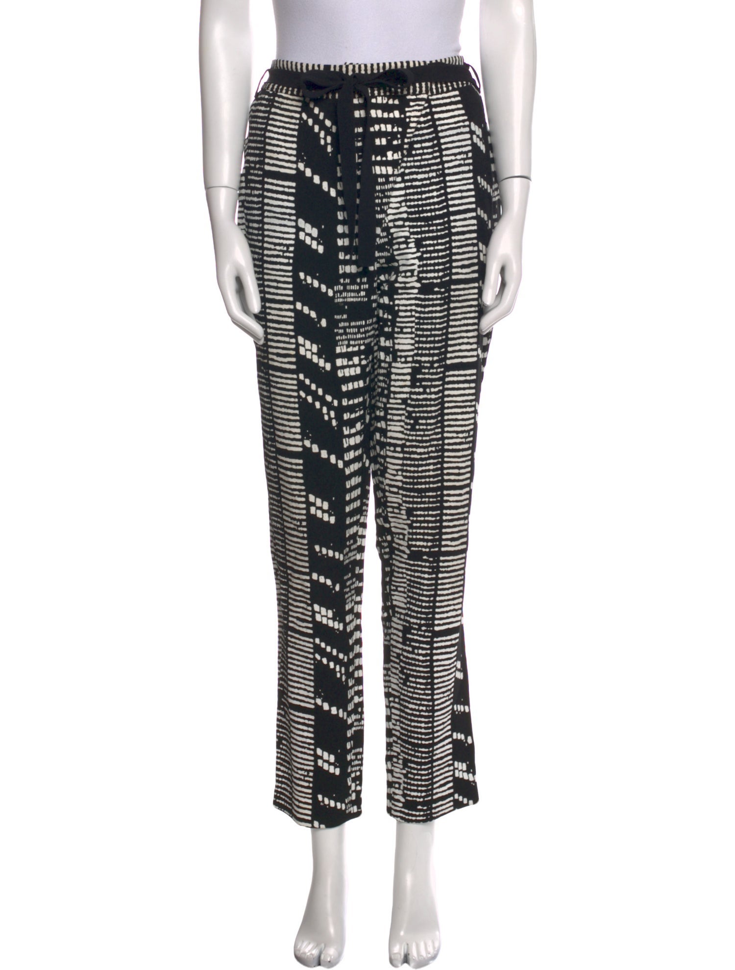 Proenza Schouler Printed Straight Leg Pants