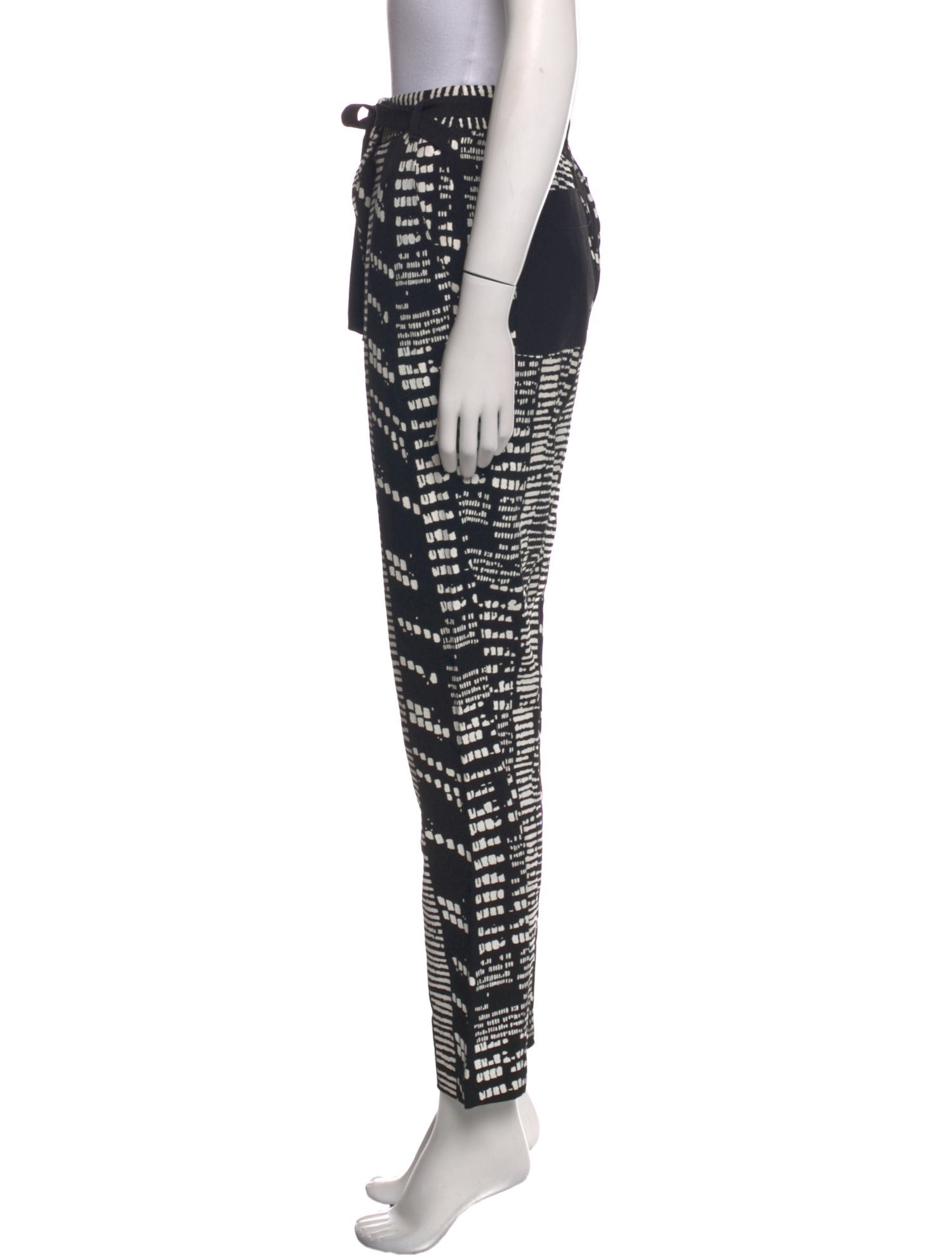 Proenza Schouler Printed Straight Leg Pants