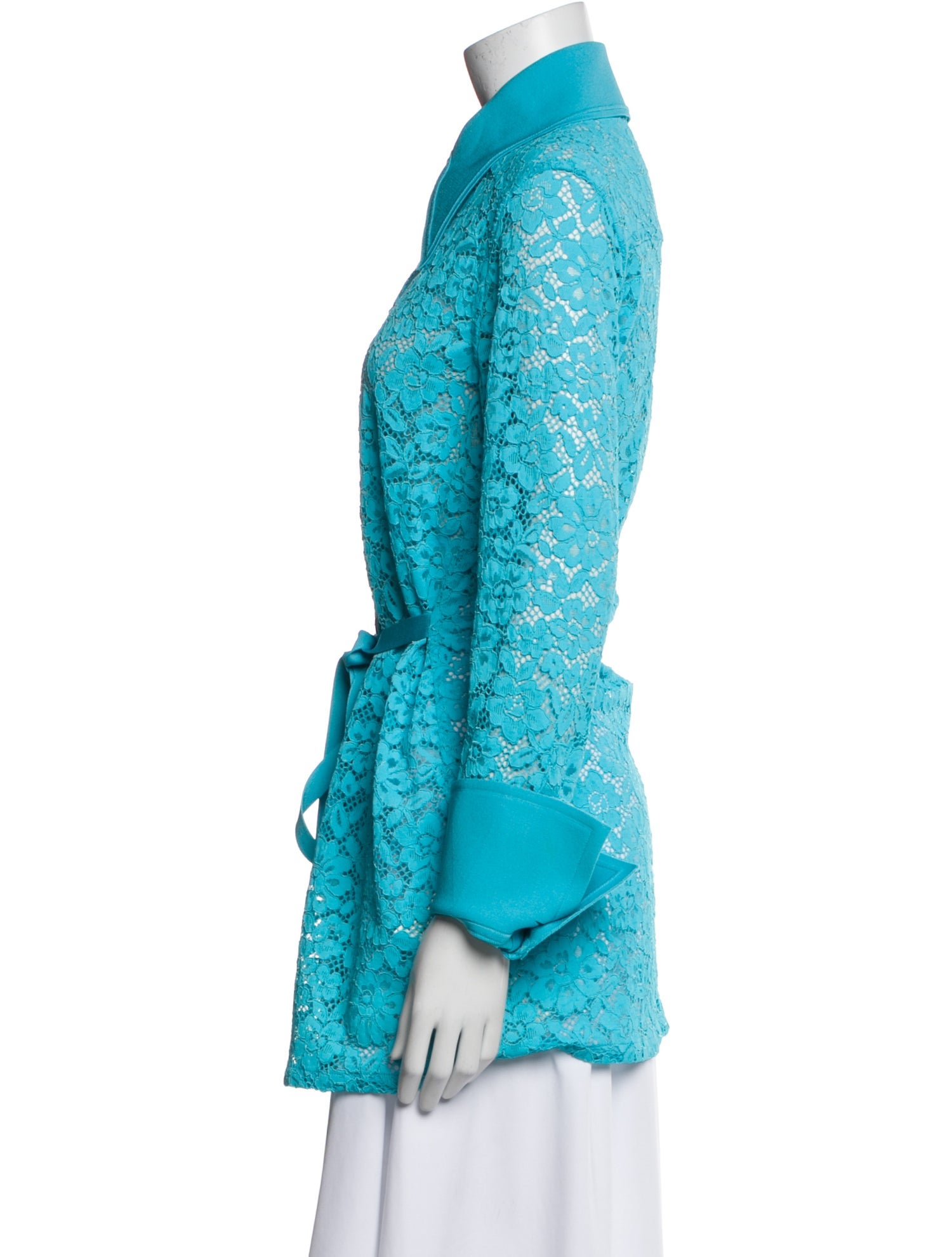 Proenza Schouler Lace Pattern Long Sleeve Tunic