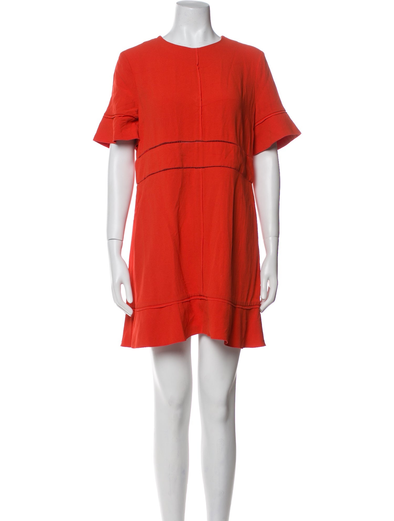 Proenza Schouler Crew Neck Mini Dress