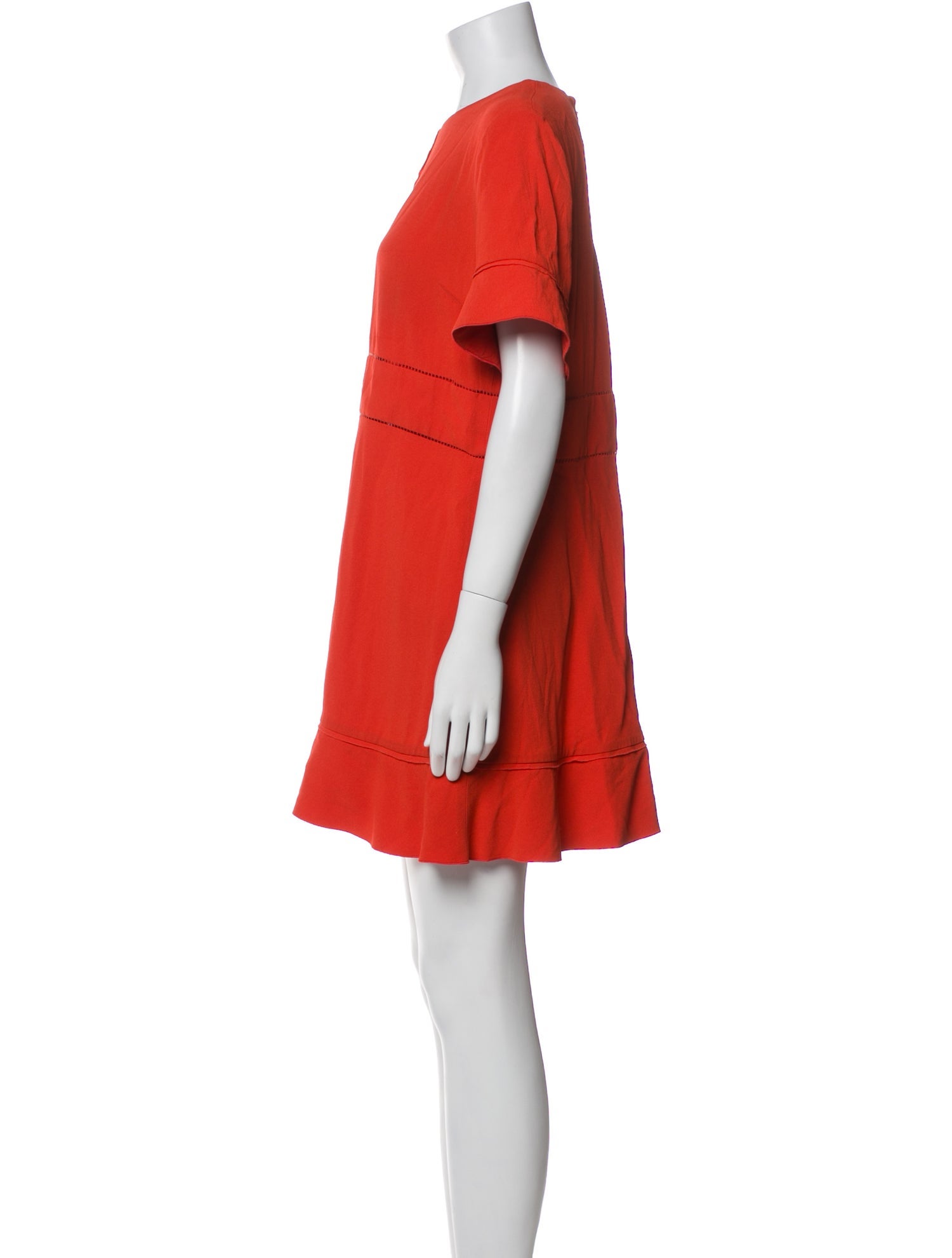 Proenza Schouler Crew Neck Mini Dress