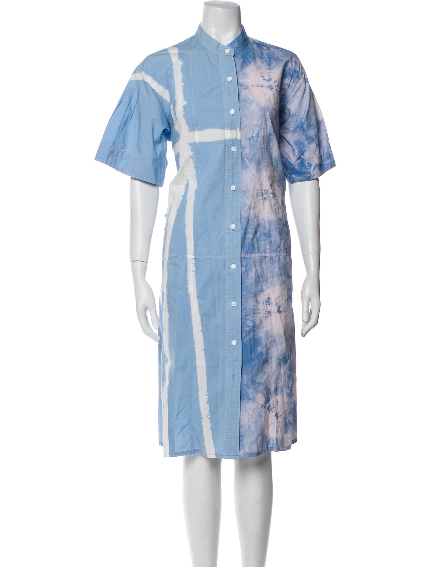 Proenza Schouler Printed Midi Length Dress