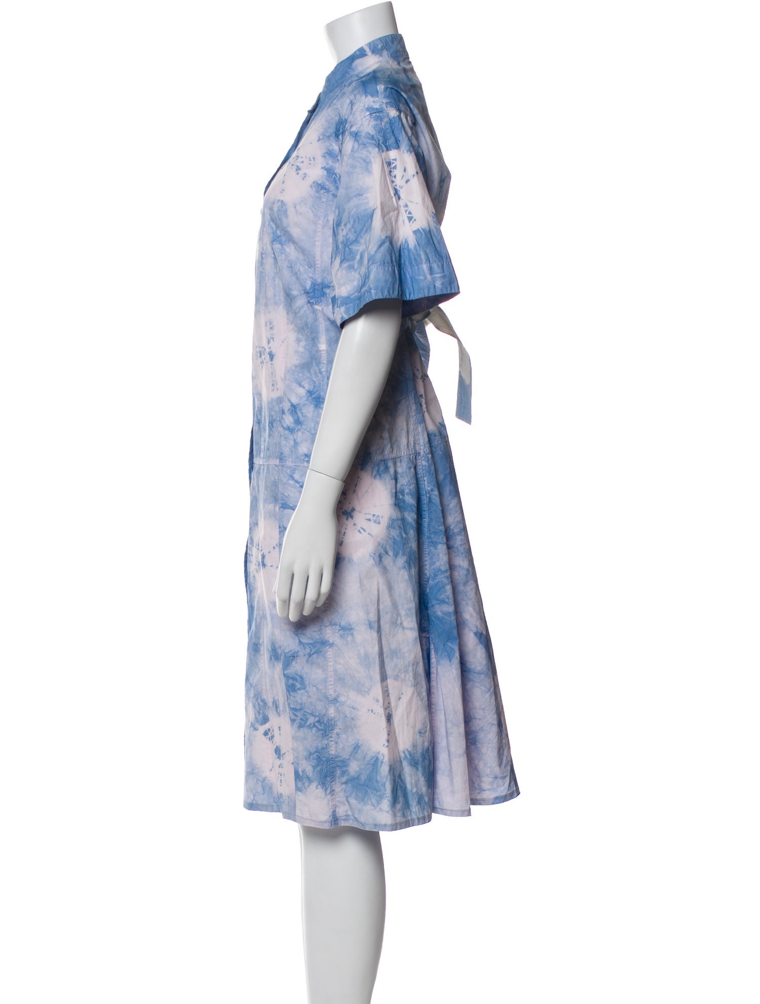 Proenza Schouler Printed Midi Length Dress