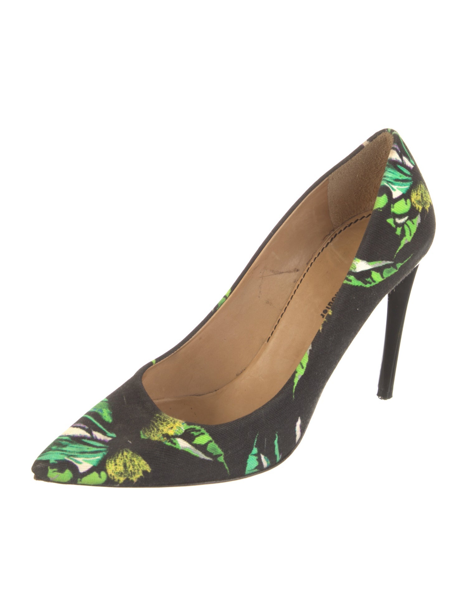 Proenza Schouler Floral Print Pumps