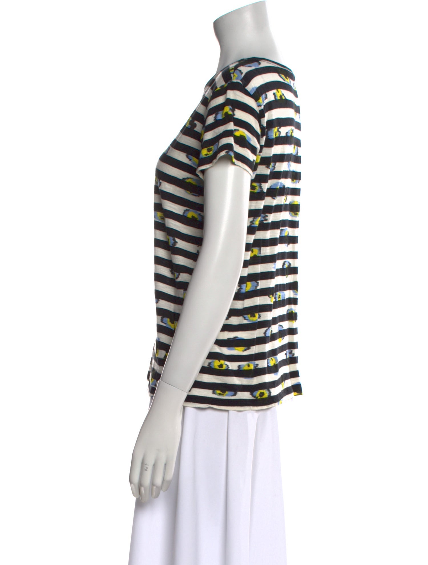 Proenza Schouler Striped Crew Neck T-Shirt