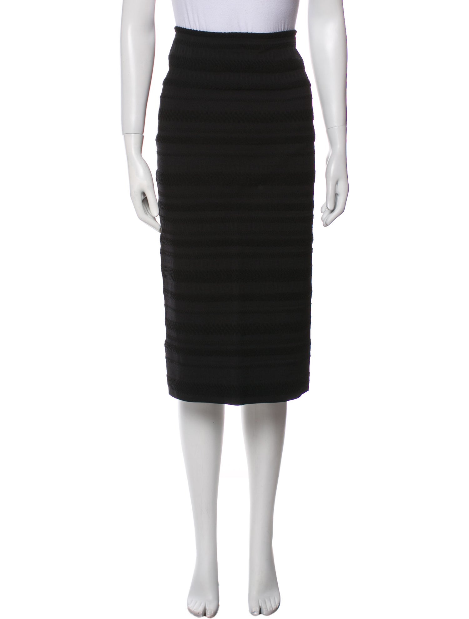 Proenza Schouler Striped Knee-Length Skirt