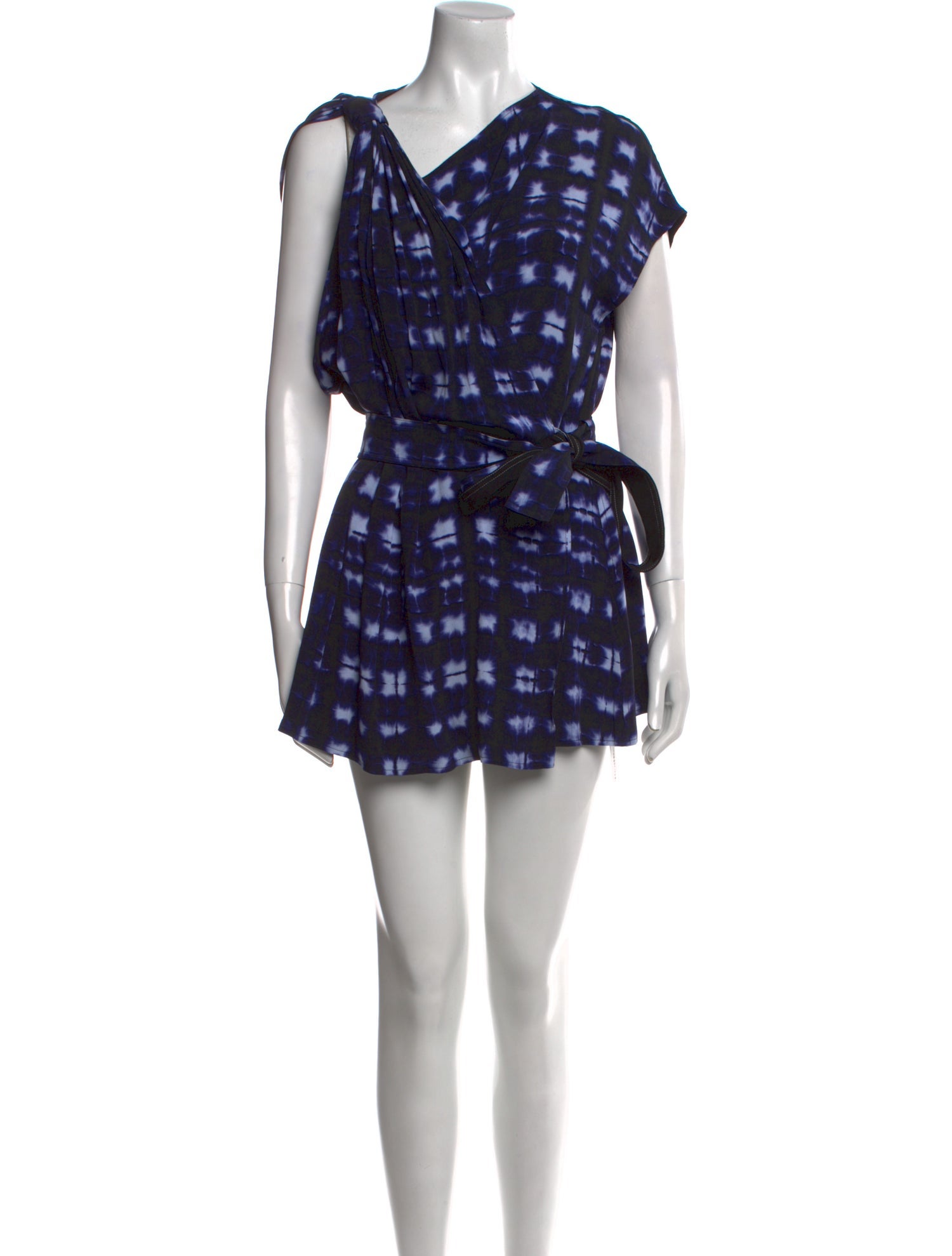 Proenza Schouler Tie-Dye Print Mini Dress