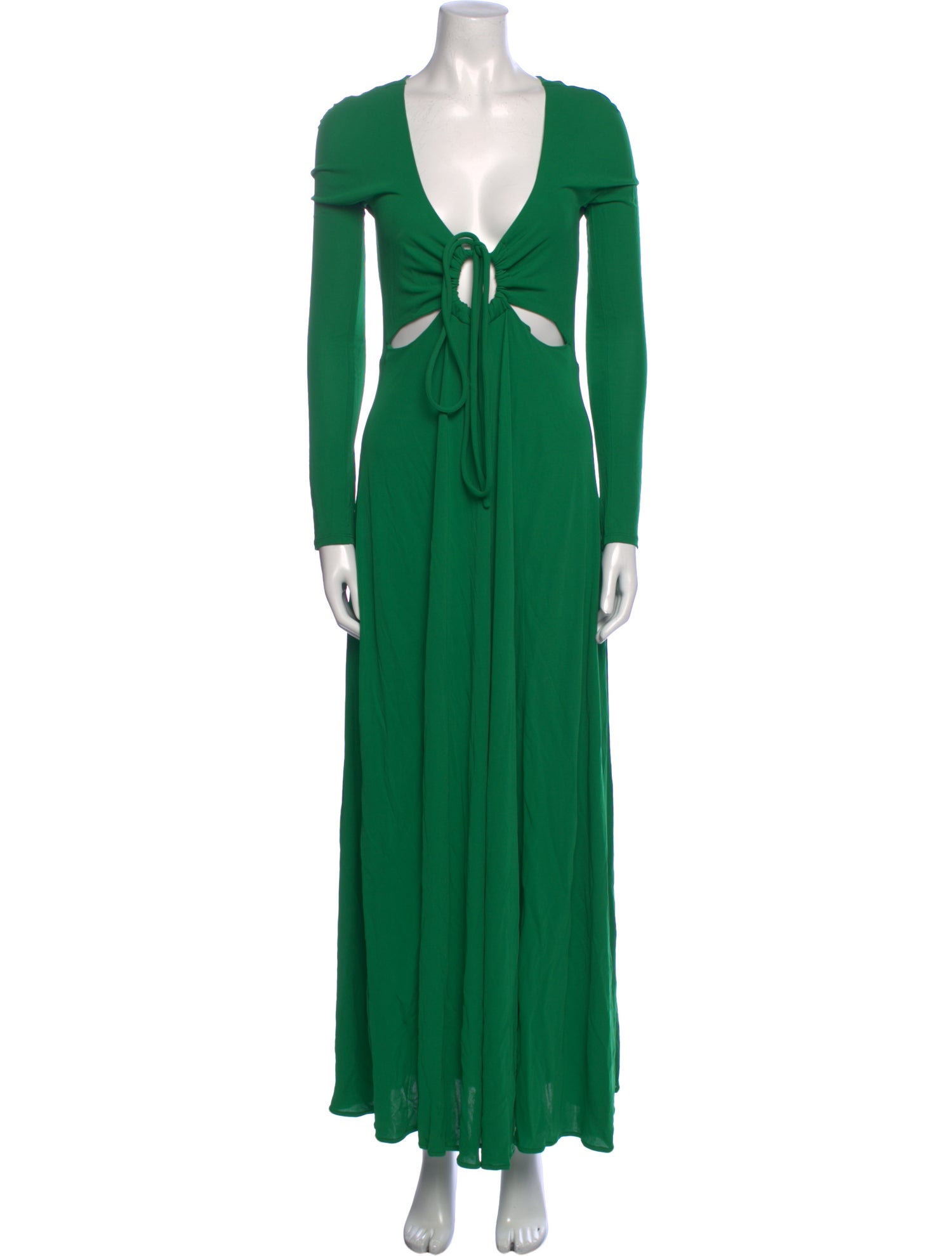 Proenza Schouler V-Neck Long Dress