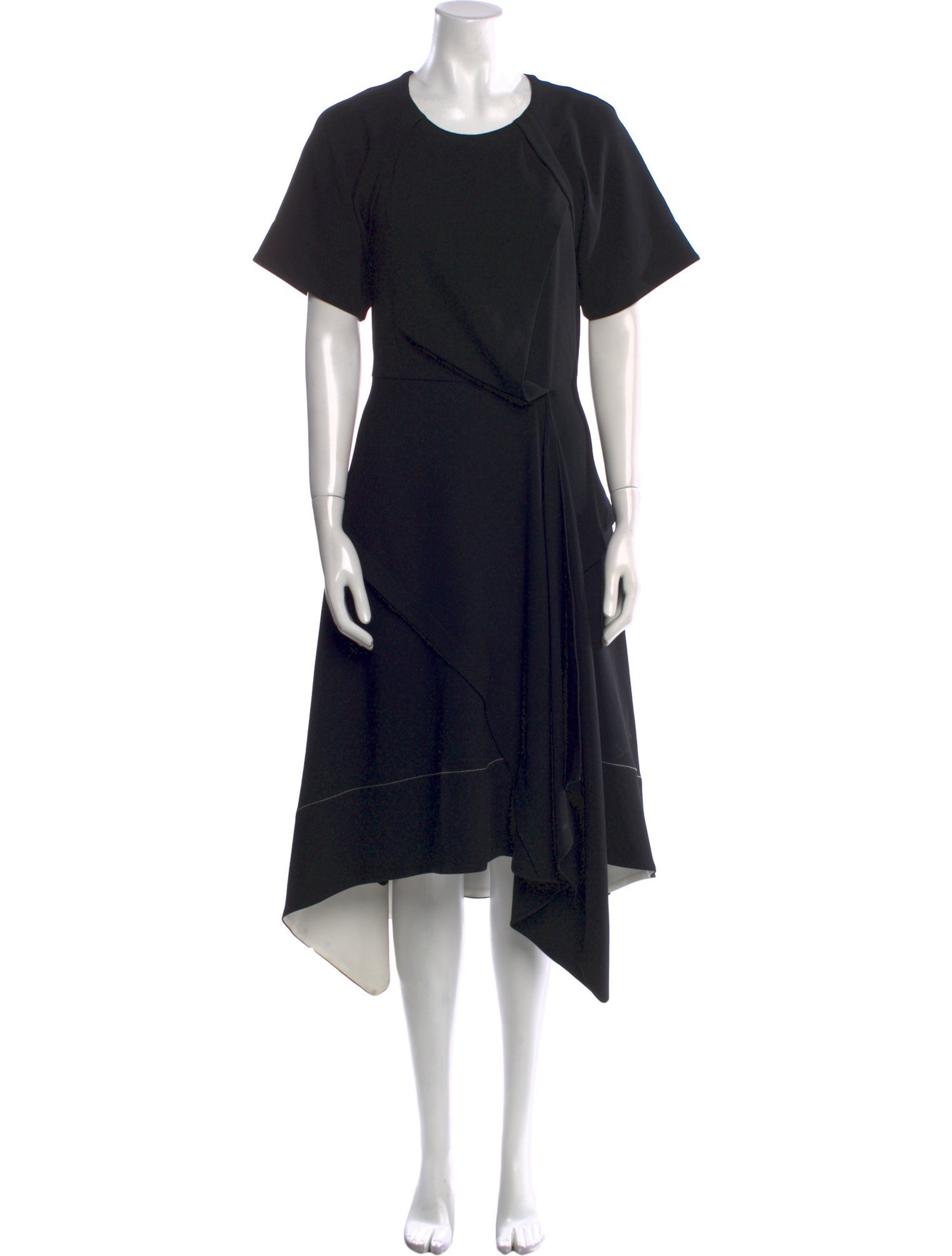 Proenza Schouler Crew Neck Midi Length Dress