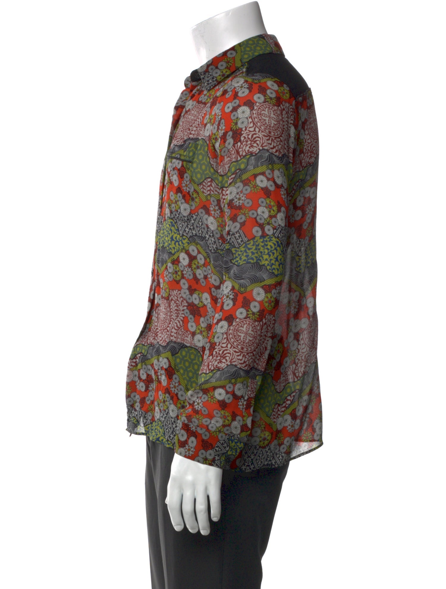 Proenza Schouler Silk Printed Shirt