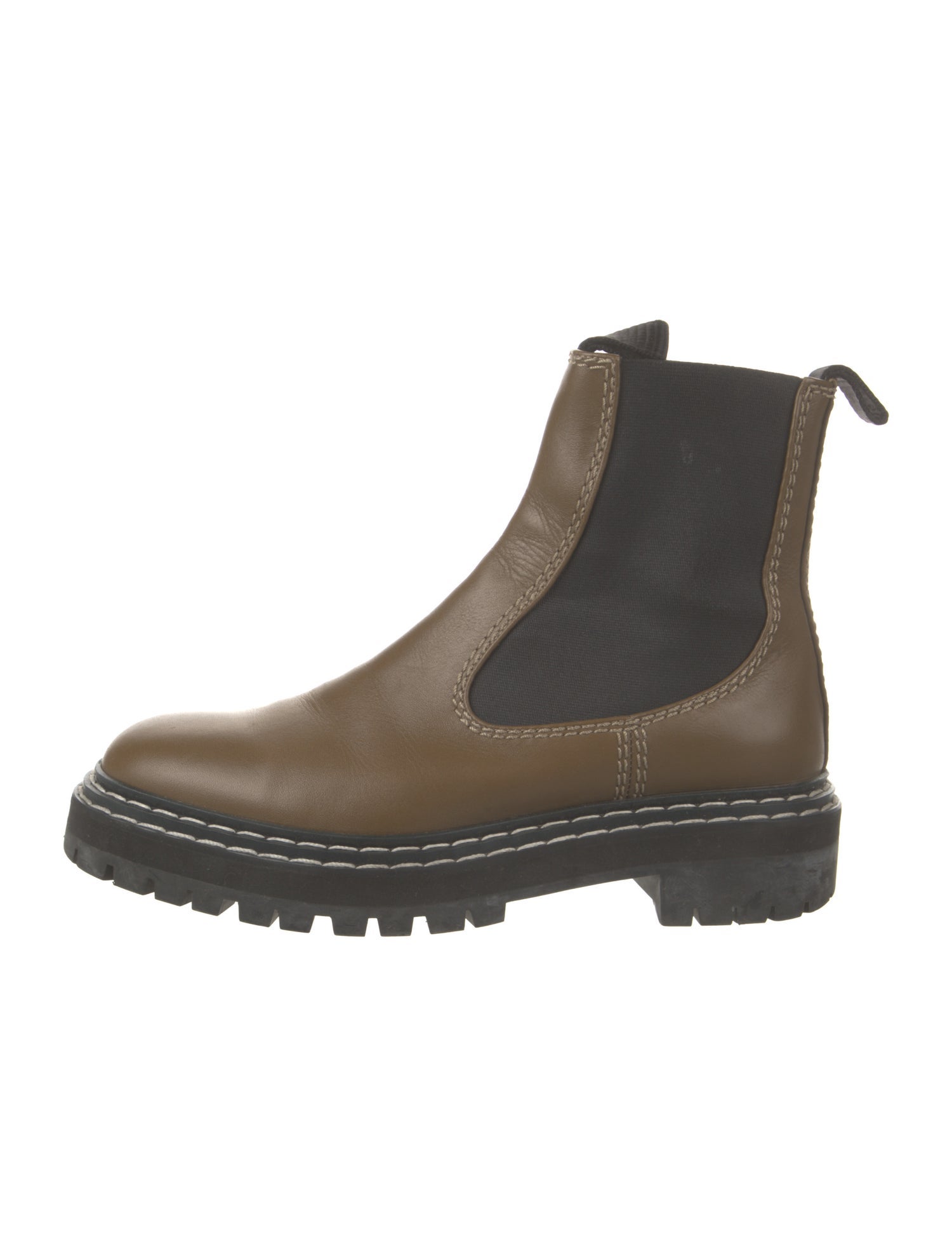 Proenza Schouler Leather Chelsea Boots