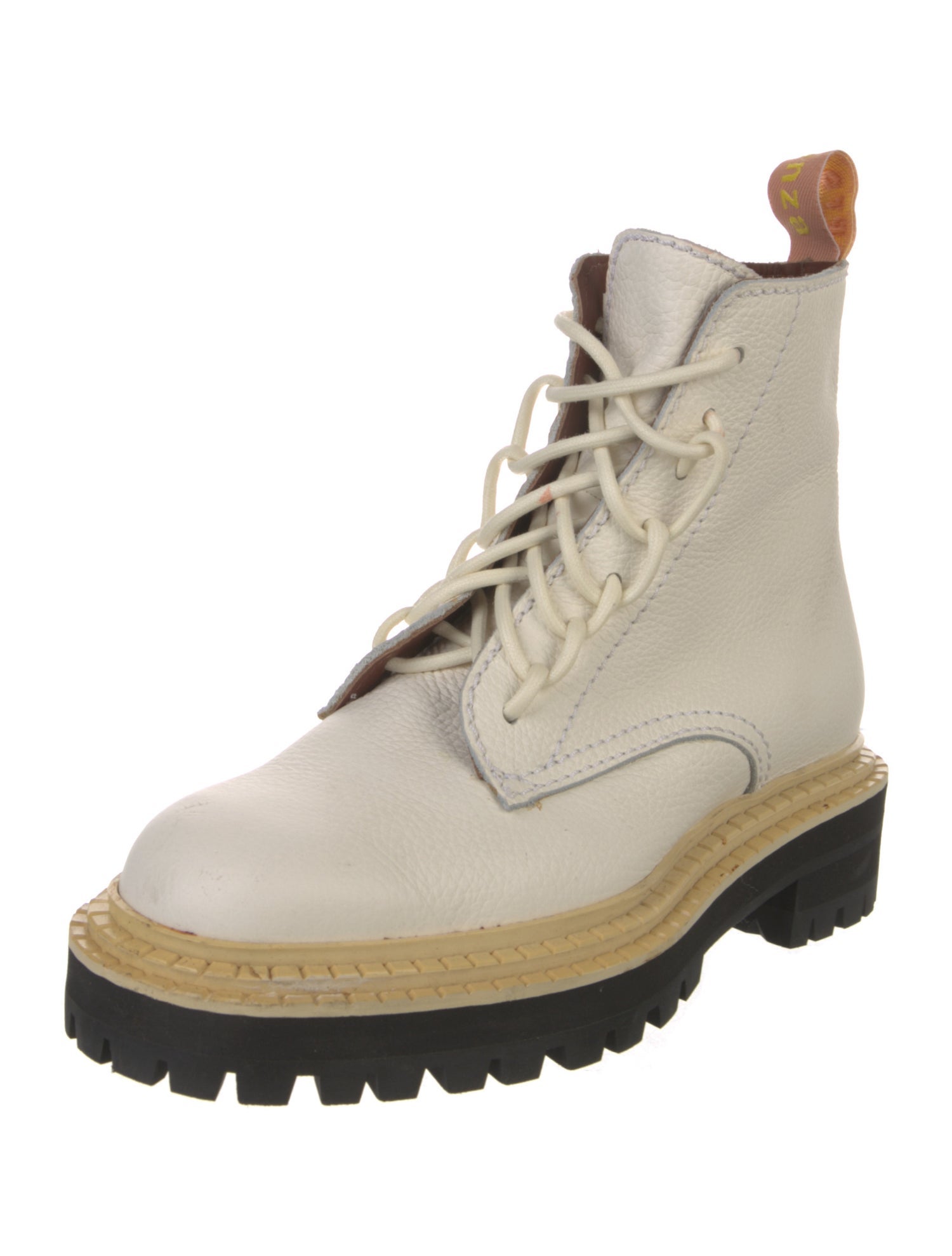 Proenza Schouler Leather Combat Boots