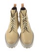 Proenza Schouler Leather Lace-Up Boots