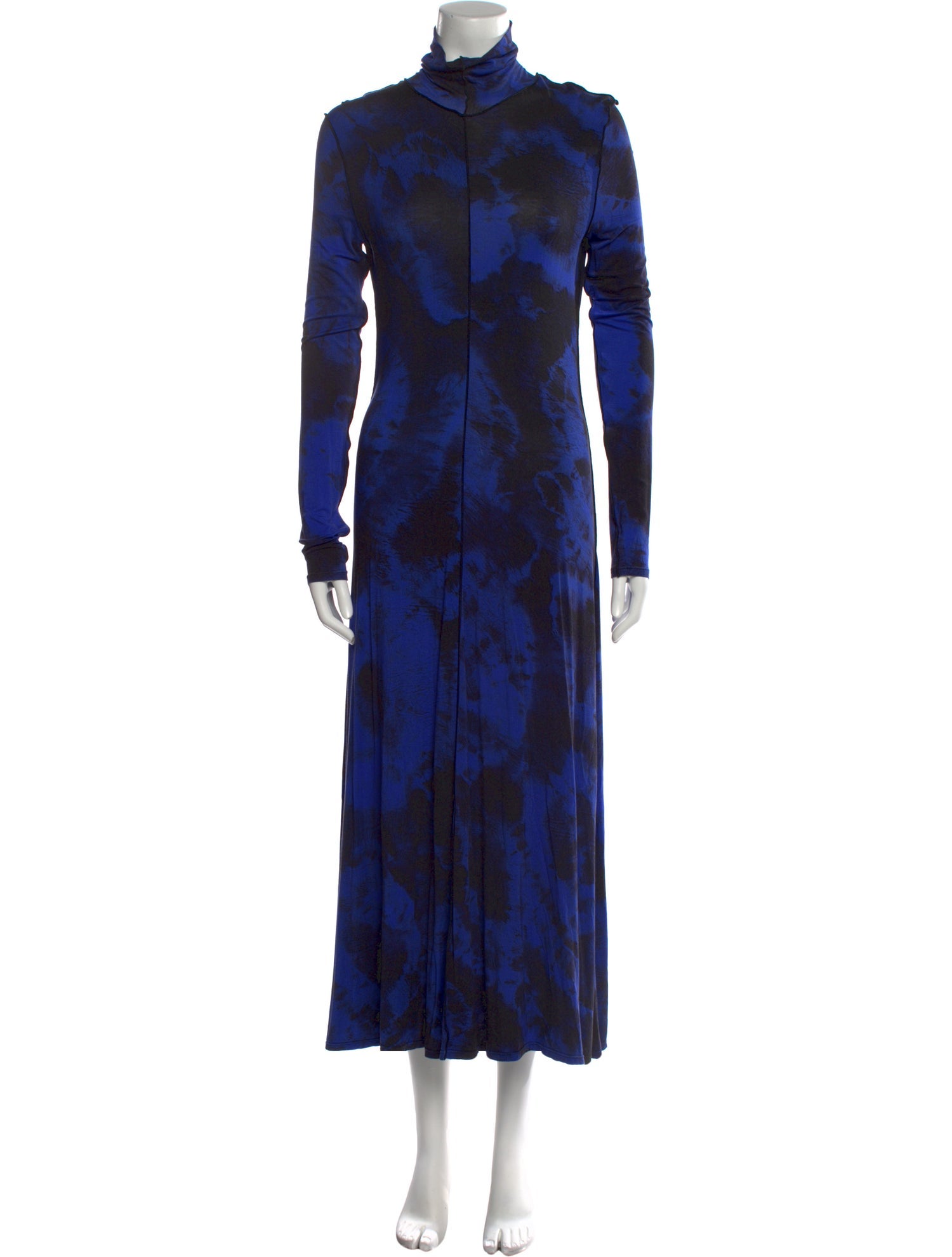 Proenza Schouler Tie-Dye Print Long Dress