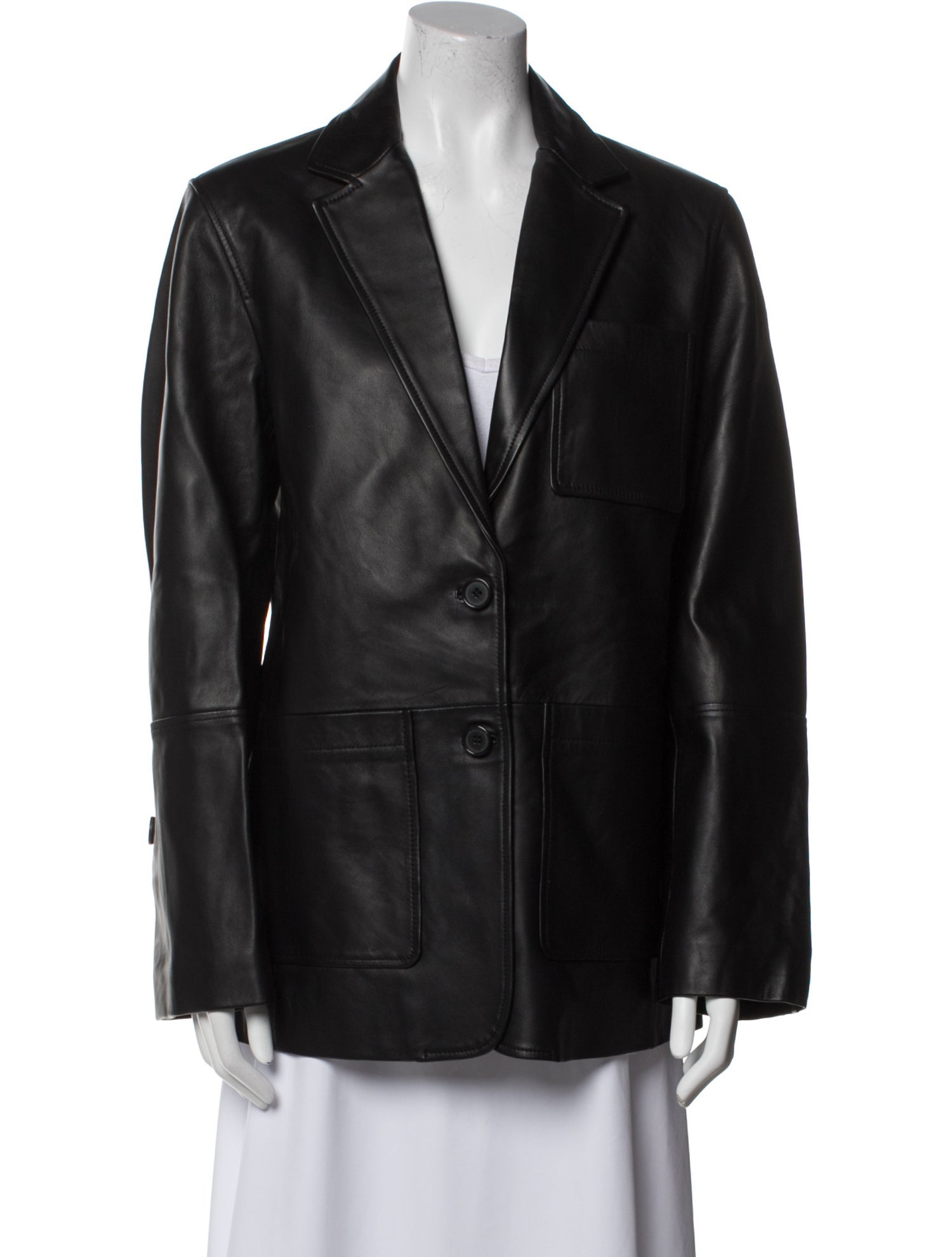Proenza Schouler Leather Blazer