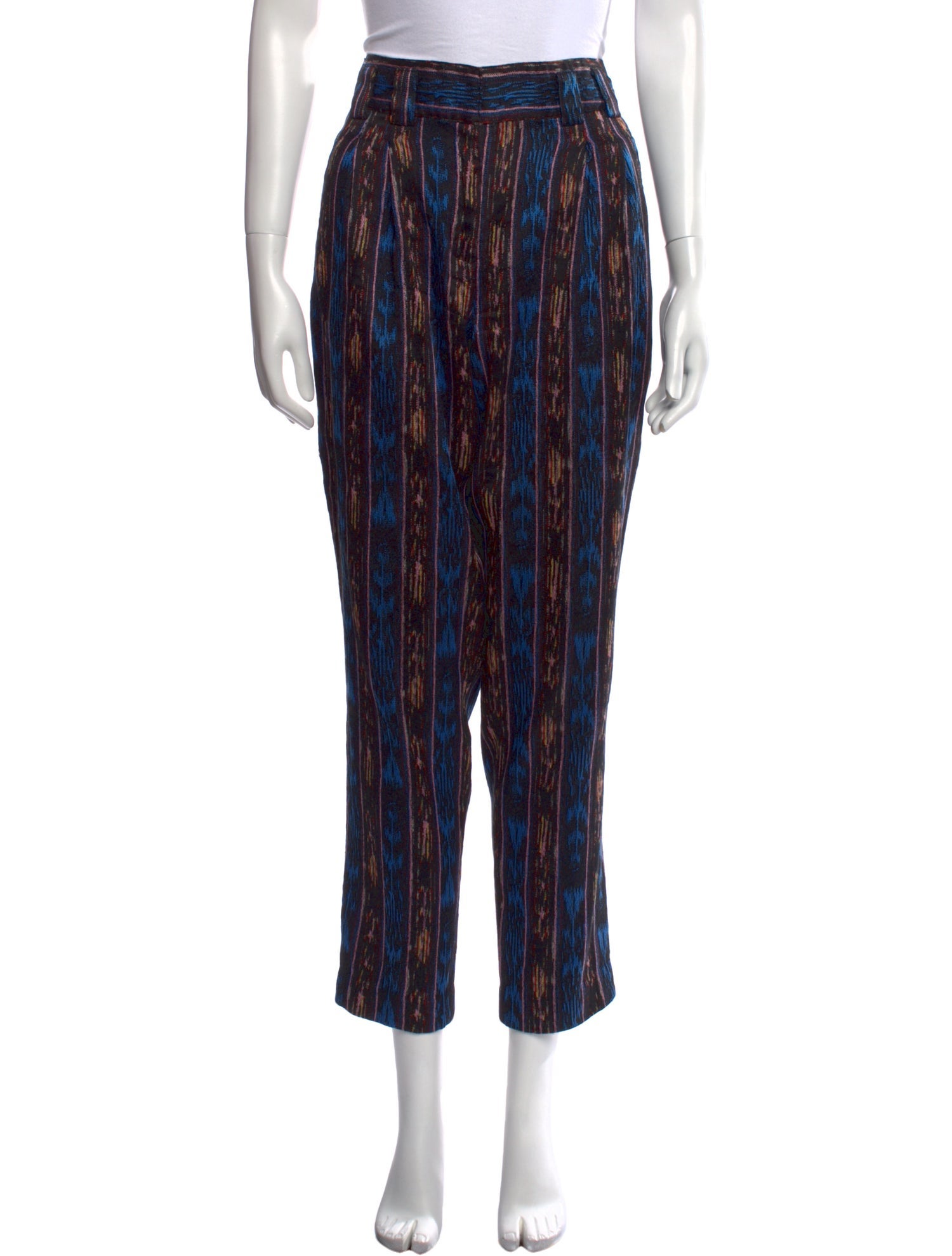Proenza Schouler Printed Straight Leg Pants