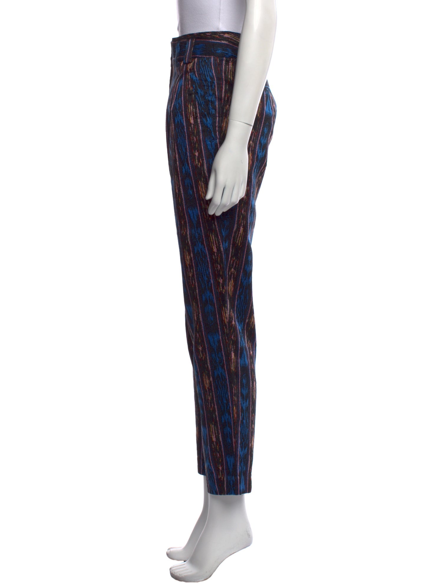 Proenza Schouler Printed Straight Leg Pants