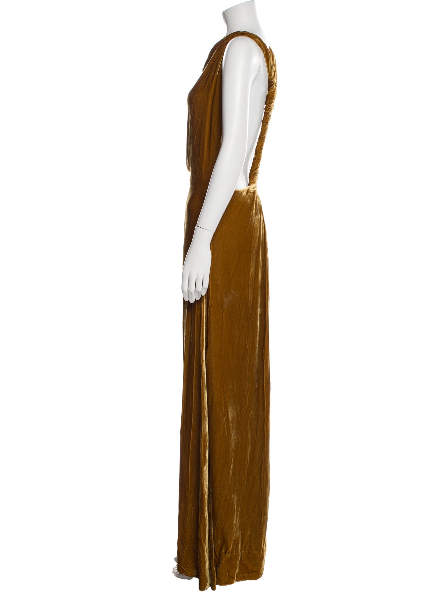 Proenza Schouler Cowl Neck Long Dress