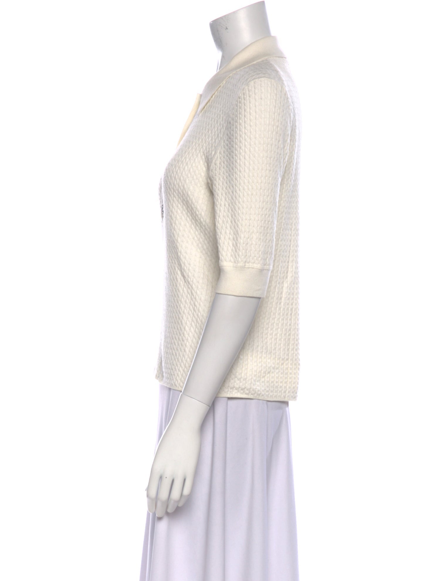 Proenza Schouler Three-Quarter Sleeve Polo